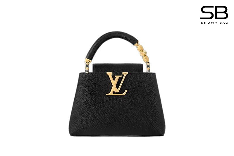 Túi LV Capucines Mini Jewelily M23943 màu đen sang trọng