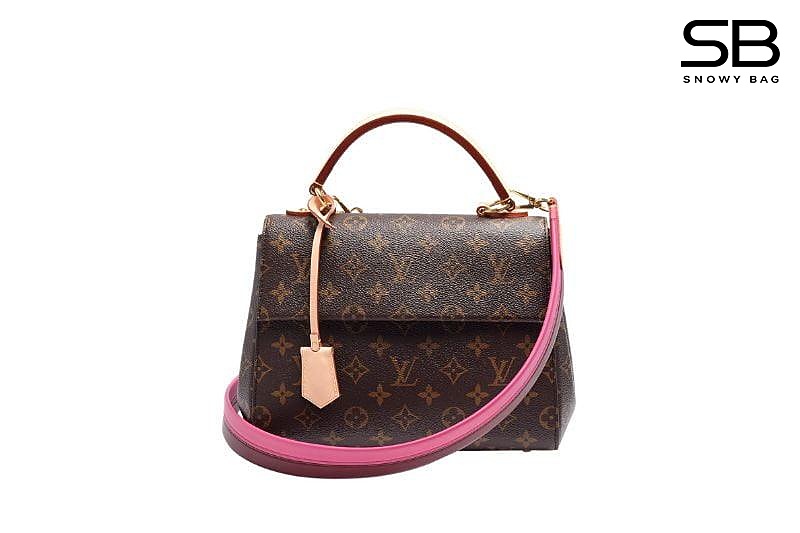 Túi LV Cluny BB Monogram Fuchsia M42738 Nâu Lót Hồng thời trang sang trọng