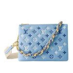 Túi LV Coussin PM M22953 Blue Monogram Màu Xanh Dương sang trọng
