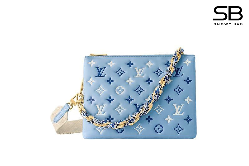 Túi LV Coussin PM M22953 Blue Monogram Màu Xanh Dương sang trọng