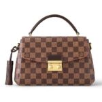 Túi LV Croisette Damier Ebene Nâu Đỏ 25CM sang trọng và thời thượng