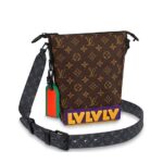 Túi LV Cruiser Messenger Bag M57966 Monogram RuBBer Logo sang trọng