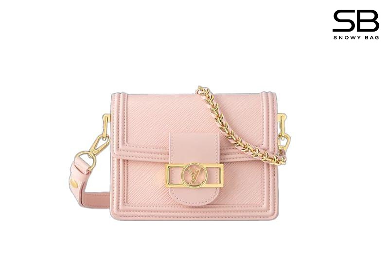 Túi LV Dauphine Mini M23558 Pink Epi Size 20 Hồng sang trọng
