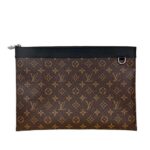Túi LV Discovery Pochette GM M69411 Monogram Nâu sang trọng