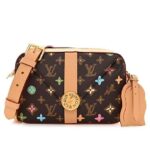 Túi LV Envelope Messenger M24820 Chocolate Monogram Craggy sang trọng
