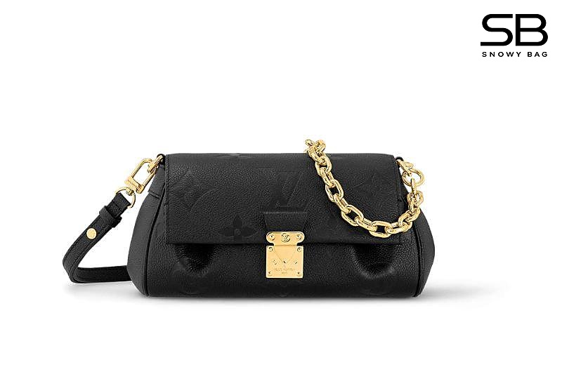 Túi LV Favorite Black Empreinte M45813 Màu Đen sang trọng và đẳng cấp.