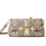Túi LV Favorite M45836 Dove Gray Cream Empreinte Xám sang trọng và thời thượng
