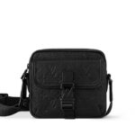 Túi LV Getaway Messenger M12516 Black Monogram Shadow Đen sang trọng