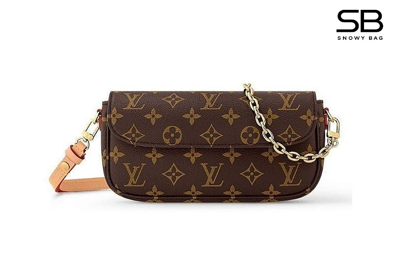 Túi LV Ivy Chain Bag M81911 Monogram Nâu sang trọng