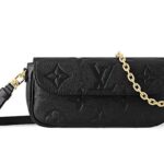 Túi LV Ivy Chain Bag M82154 Black Monogram Empreinte Đen sang trọng