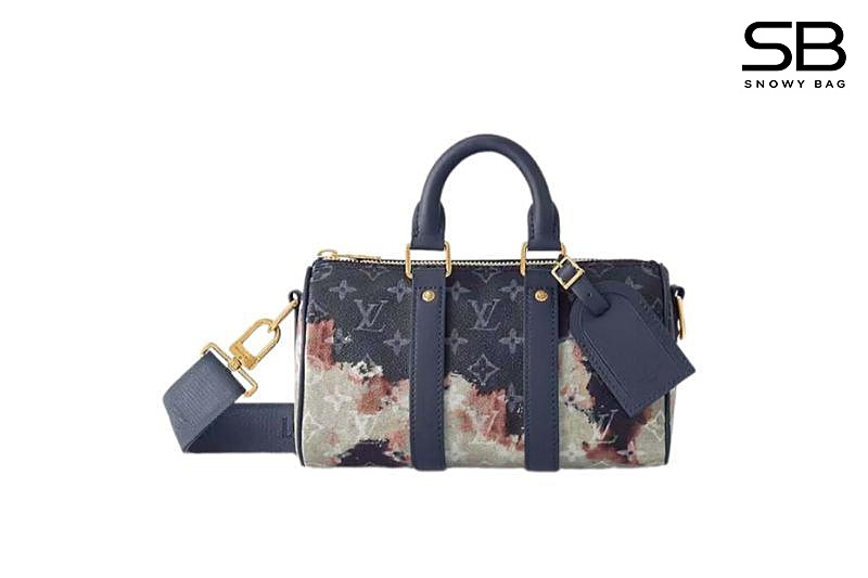 Túi LV Keepall Bandoulière 25 M46804 Monogram Bleach sang trọng
