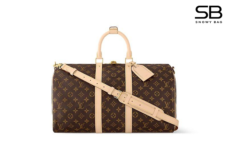 Túi LV Keepall Bandoulière 45 Monogram Canvas Nâu sang trọng và đẳng cấp