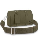 Túi LV Keepall City M21437 Khaki Green Màu Xanh Rêu sang trọng