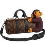 Túi LV Keepall Nano Zoom với hình ảnh bạn khỉ dễ thương