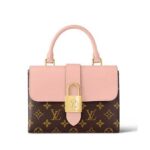 Túi LV Locky BB Monogram Pink Rose Poudre M44080 Nâu Hồng sang trọng