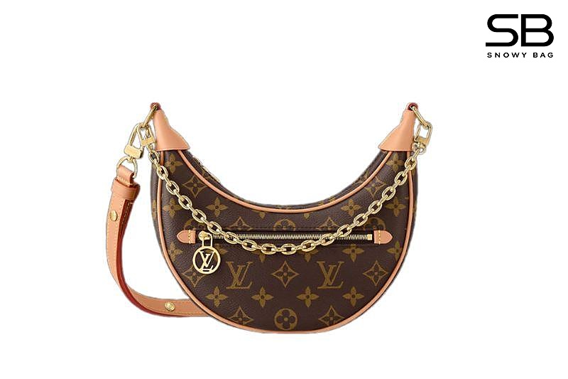 Túi LV Loop Bag M81098 Monogram Nâu sang trọng