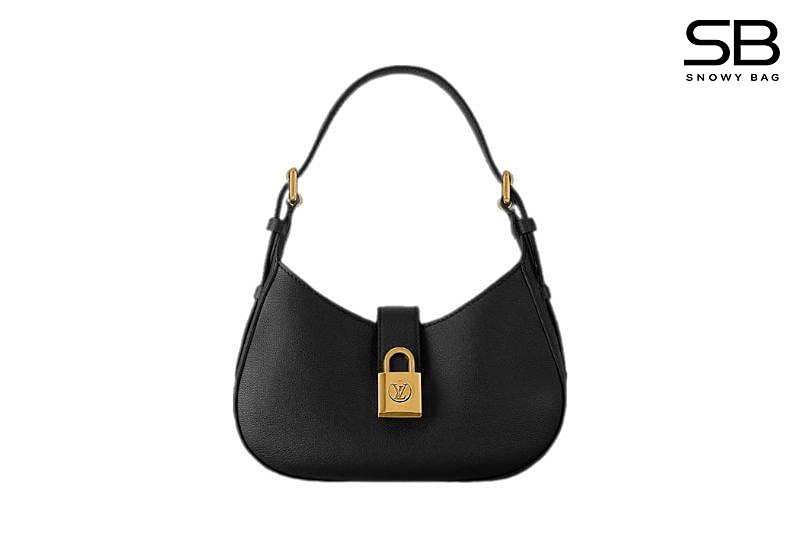 Túi LV Low Key Shoulder Bag M24611 Black Calfskin Màu Đen sang trọng