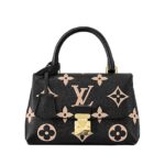 Túi LV Madeleine BB M45978 Bicolor Monogram Empreinte Đen Kem sang trọng