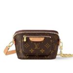 Túi LV Mini Bumbag M82335 Monogram Nâu sang trọng và thời thượng