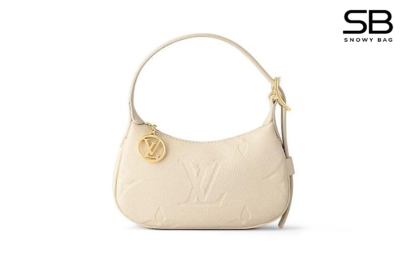 Túi LV Mini Moon M82519 Crème Monogram Empreinte Màu Kem sang trọng