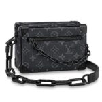 Túi LV Mini Soft Trunk Monogram Eclipse M44735 Đen 18CM sang trọng