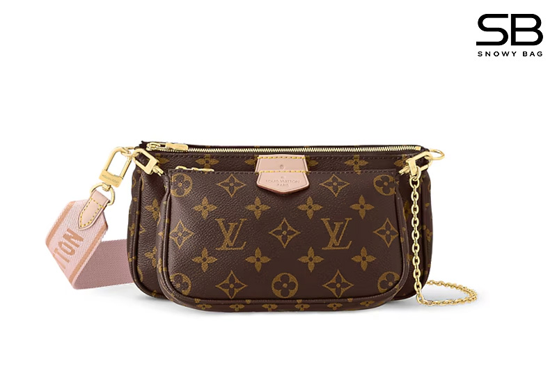 Túi LV Multi Pochette Accessoires Pink sang trọng và thời thượng