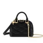 Túi LV Nano Alma Malletage Black Lambskin M83048 Đen sang trọng