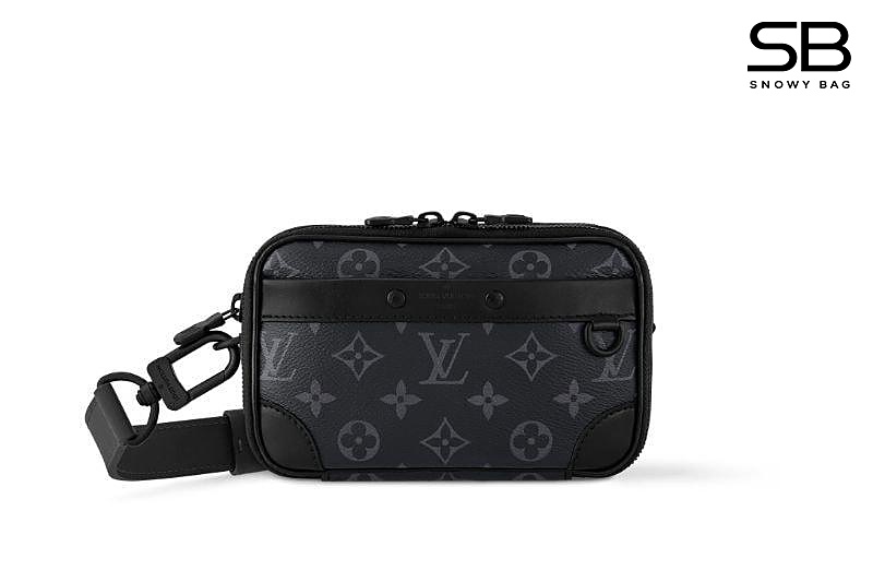 Túi LV Nano Alpha M82542 Black Monogram Eclipse Đen Xám sang trọng