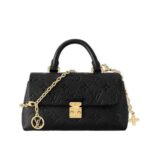 Túi LV Nano Madeleine M12144 Black Monogram Empreinte Đen sang trọng