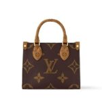 Túi LV Onthego BB M46839 Monogram Reverse Màu Nâu sang trọng