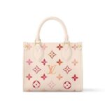 Túi LV Onthego BB M47115 Sunrise Aquarelle Monogram Empreinte sang trọng