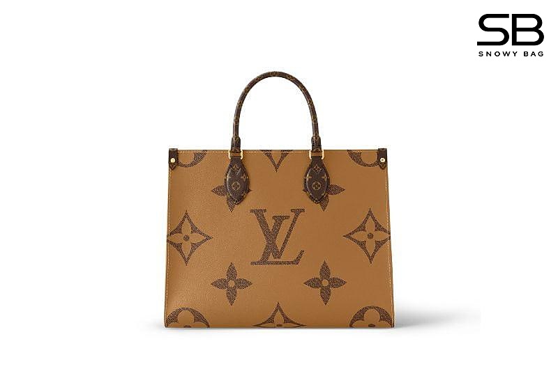 Túi LV Onthego MM M45321 Size 35 Monogram Nâu sang trọng