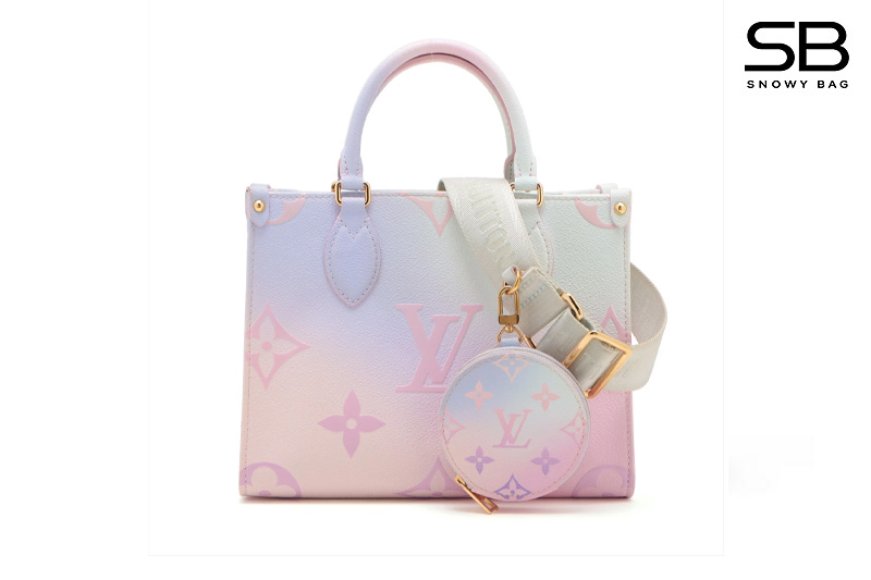 Túi LV Onthego PM Sunrise Pastel Pink sang trọng và thời thượng