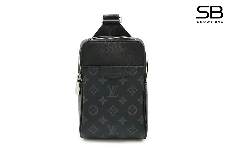 Túi LV Outdoor Sling Bag M30741 Monogram Eclipse Màu Đen sang trọng