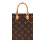 Túi LV Petit Sac Plat Màu Nâu Monogram Canvas sang trọng