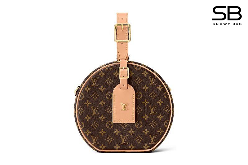 Túi LV Petite Boite Chapeau M43514 Monogram Nâu sang trọng và thời thượng
