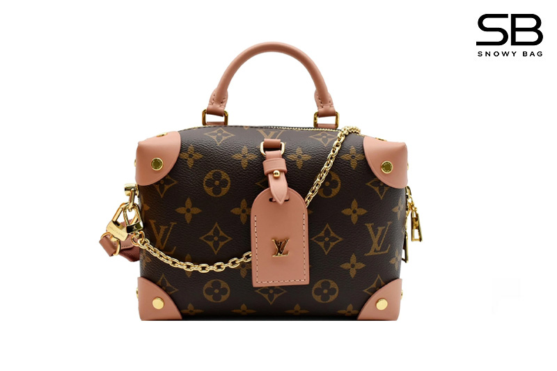 Túi LV Petite Malle Souple Monogram Nâu Hồng S20 sang trọng và đẳng cấp