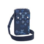Túi LV Phone Pouch M80466 Navy Blue Xanh sang trọng và đẳng cấp