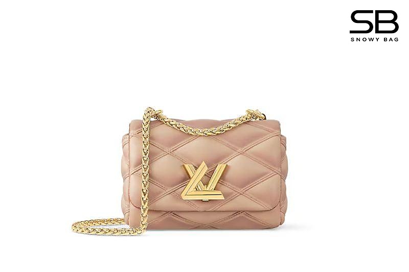 Túi LV Pico Go-14 Malletage Beige Rose Lambskin Hồng Nhạt sang trọng