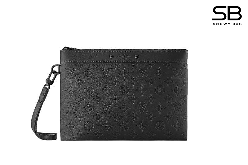 Túi LV Pochette To-Go M81570 Monogram Shadow Đen sang trọng và thời thượng