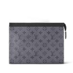 Túi LV Pochette Voyage MM Eclipse Reverse Xám 27CM sang trọng và đẳng cấp