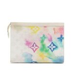 Túi LV Pochette Voyage MM White Monogram Watercolor M80460 sang trọng