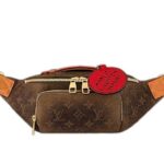 Túi LV Rush Bumbag M11539 Monogram Dust Canvas Nâu sang trọng