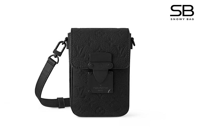 Túi LV S-Lock Vertical Black Taurillon M81524 Đen Sale đẹp mắt