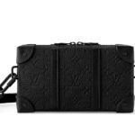 Túi LV Soft Trunk Wallet Bag M80224 Monogram Taurillon 22CM Đen sang trọng
