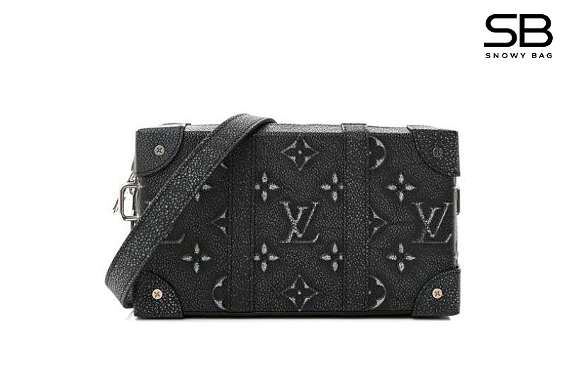 Túi LV Soft Trunk Wallet Charcoal Leather 2023 M81776 sang trọng và đẳng cấp