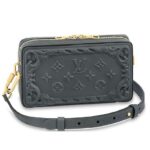 Túi LV Soft Trunk Wearable Wallet M82035 Dark Shadow Grey Calfskin Xám sang trọng