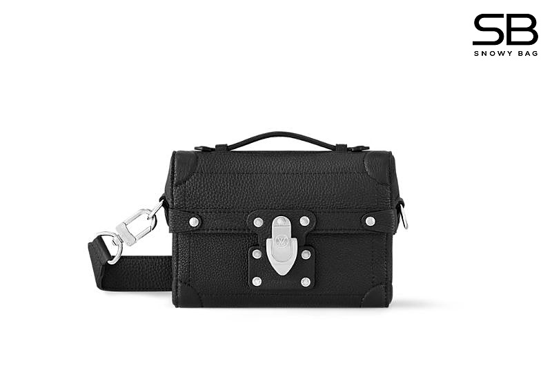 Túi LV Soul Trunk Colorado Calfskin Black Leather M11516 màu đen sang trọng