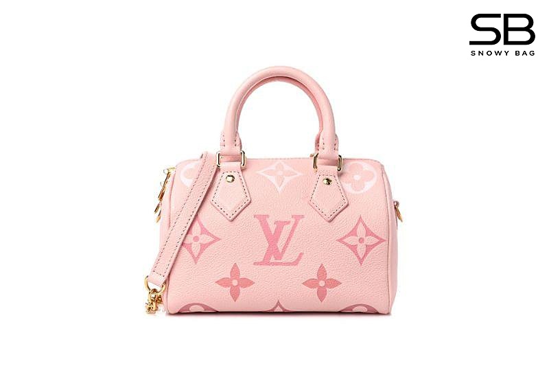 Túi LV Speedy Bandouliere 20 M46518 Degrade Rose Pink Hồng sang trọng