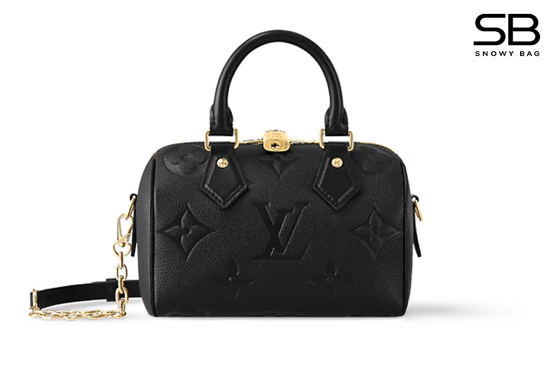 Túi LV Speedy Bandouliere Monogram Empreinte Black S20 M58953 sang trọng và thời thượng.